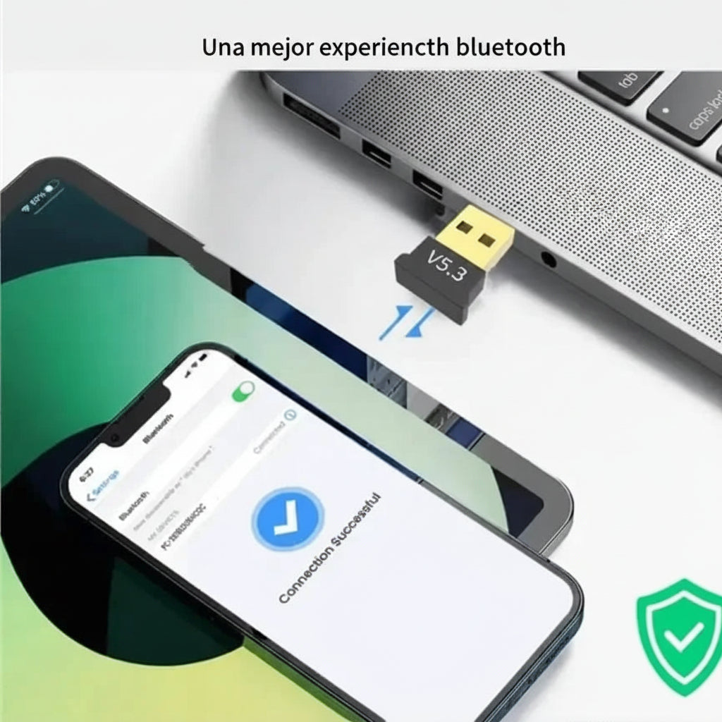 Adaptador Bluetooth USB 5.3