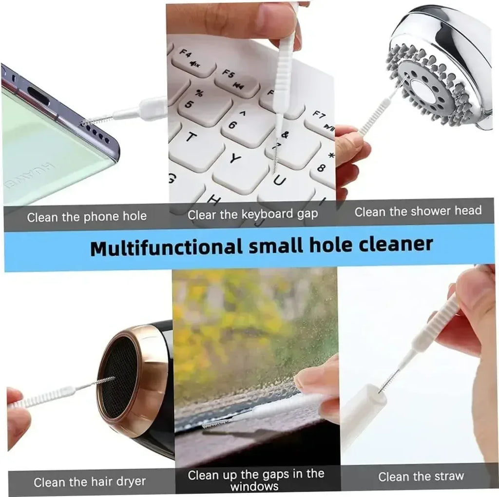 Kit de Limpieza para Celular - Cepillos y Tapón Antipolvo para iPhone, Samsung y Xiaomi