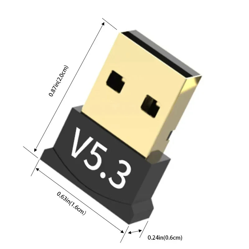 Adaptador Bluetooth USB 5.3