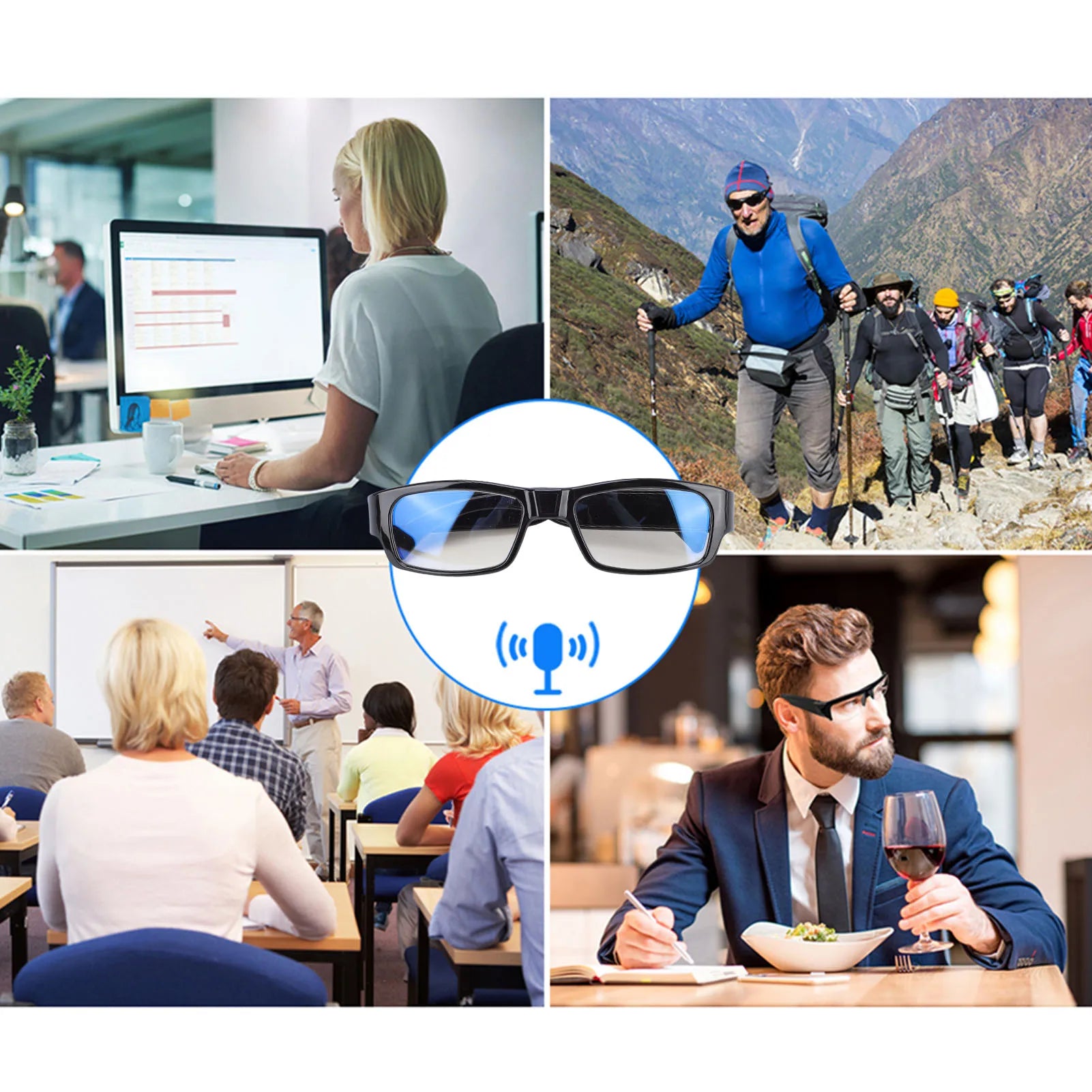 Lentes Deportivos con Cámara